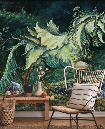 Papel Pintado Leafy Horse