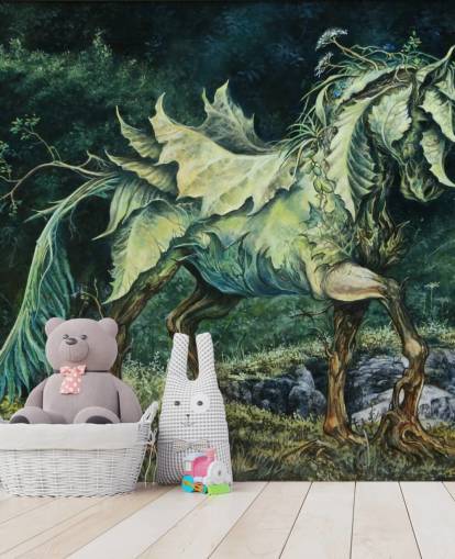 Papel de parede Leafy Horse