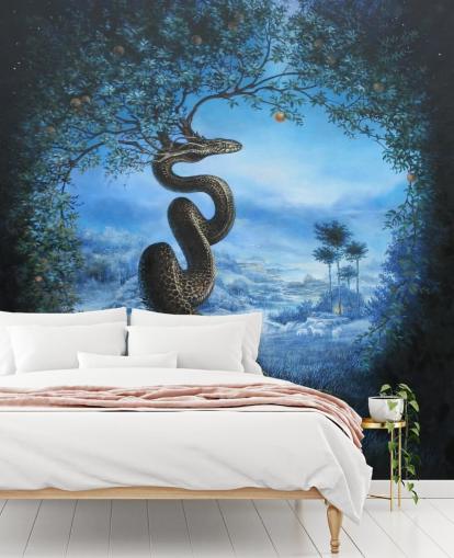 Adam and Eve Tree Wallpaper