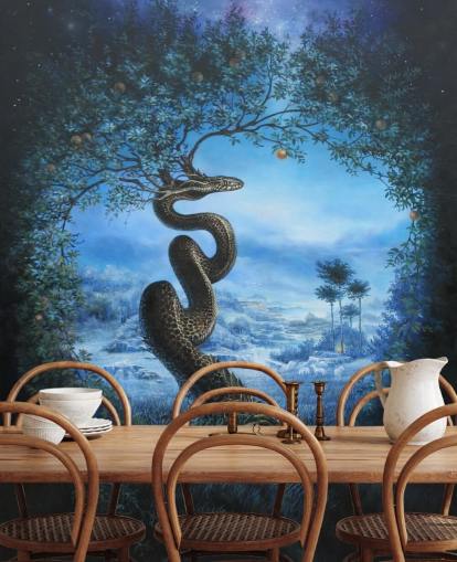 Adam and Eve Tree Wallpaper