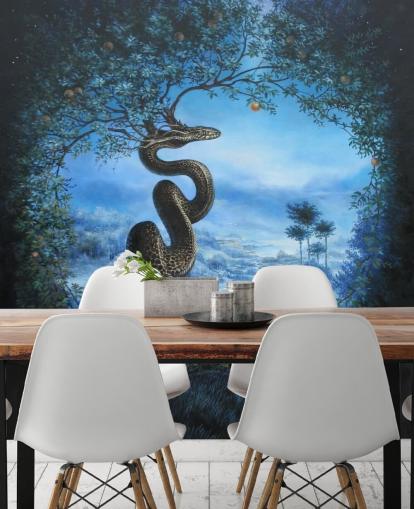 Adam and Eve Tree Wallpaper