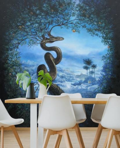 Adam and Eve Tree Wallpaper