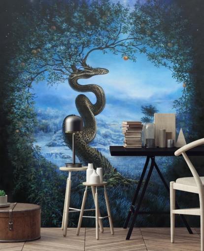 Adam and Eve Tree Wallpaper