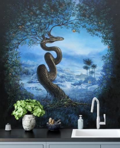 Adam and Eve Tree Wallpaper