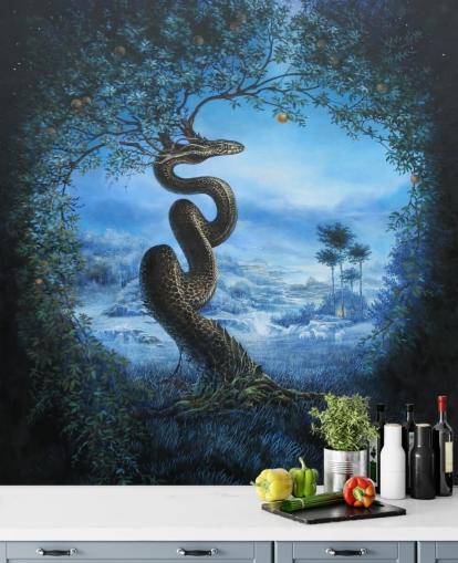 Papier Peint Arbre Adam et Eve Papier Peint Arbre Adam et Eve