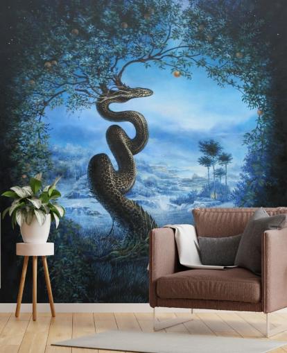 Adam and Eve Tree Wallpaper