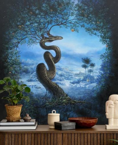 Adam and Eve Tree Wallpaper