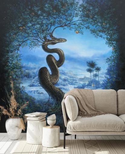 Adam and Eve Tree Wallpaper