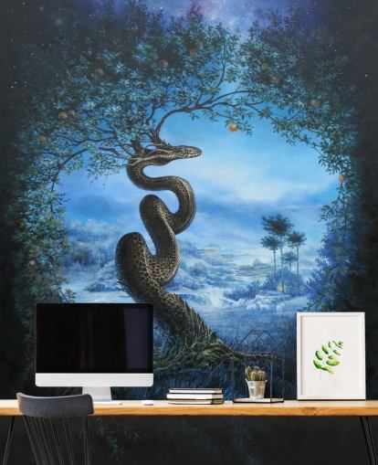 Adam and Eve Tree Wallpaper