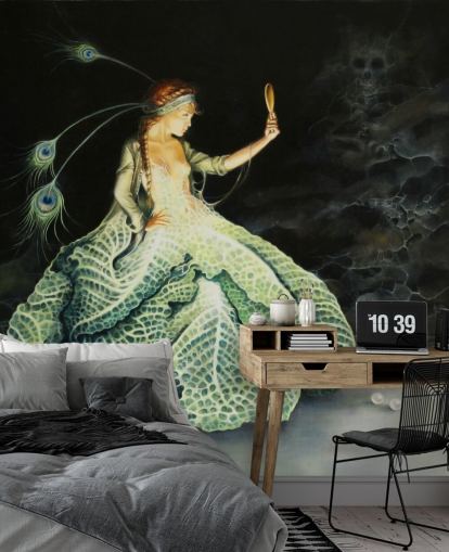 Blad Kjole Lady Fantasy