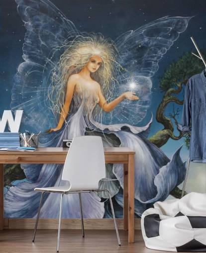 Blue Fairy Wallpaper