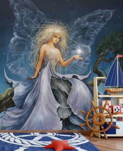 Blue Fairy Wallpaper