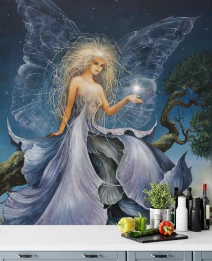 Blue Fairy Wallpaper