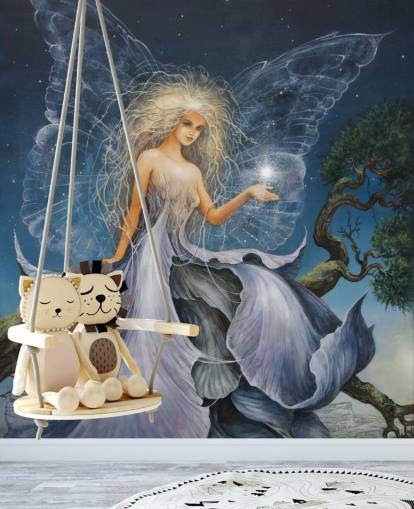 Blue Fairy Wallpaper