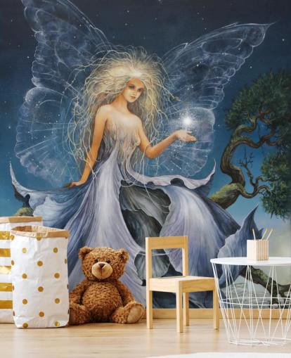 Papier peint Blue Fairy