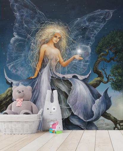 Blue Fairy Wallpaper