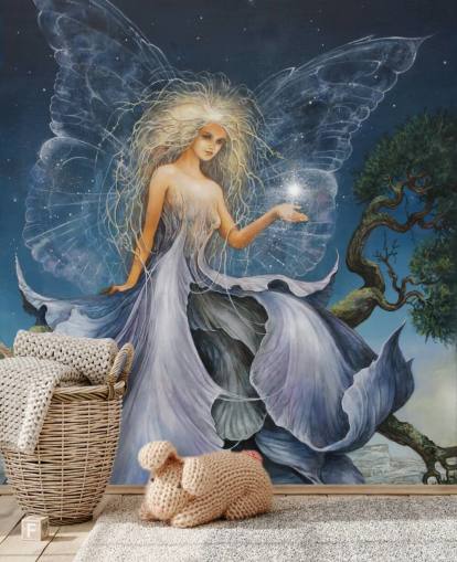 Blue Fairy Wallpaper