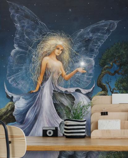 Blue Fairy Wallpaper