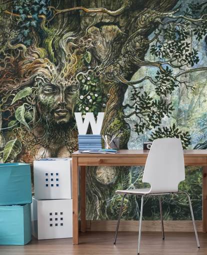 Papel de Parede Merlin Tree Fantasy