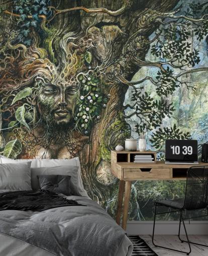 Papel de Parede Merlin Tree Fantasy