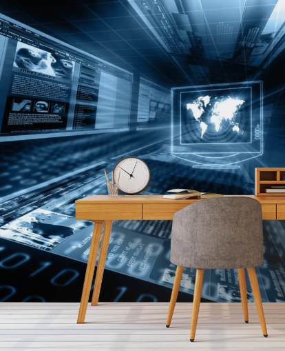 Internet Concept Wall Mural