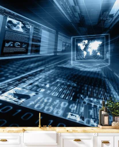 Internet Concept Wall Mural