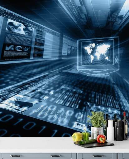 Internet Concept Wall Mural