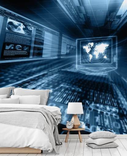 Internet Concept Wall Mural
