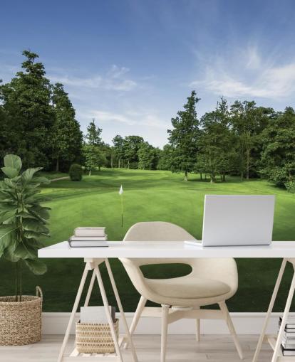 Tranquil Sunset, Mill Green Golf Club, Hertfordshire, England Mural