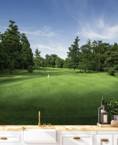 Tranquil Sunset, Mill Green Golf Club, Hertfordshire, England Mural
