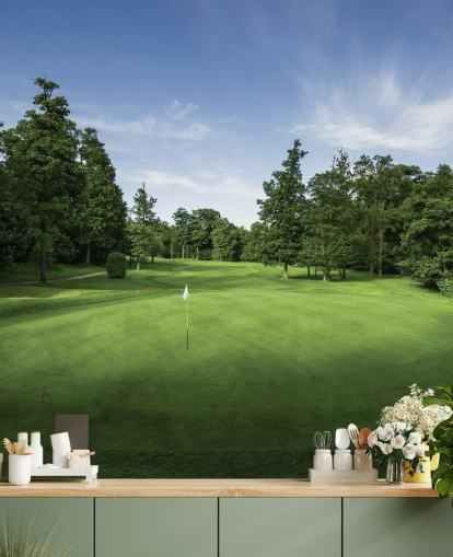 Tranquil Sunset, Mill Green Golf Club, Hertfordshire, England Mural