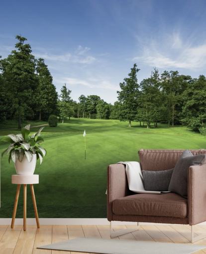 Tranquil Sunset, Mill Green Golf Club, Hertfordshire, England Mural Tranquil Sunset, Mill Green Golf Club, Hertfordshire, England Mural