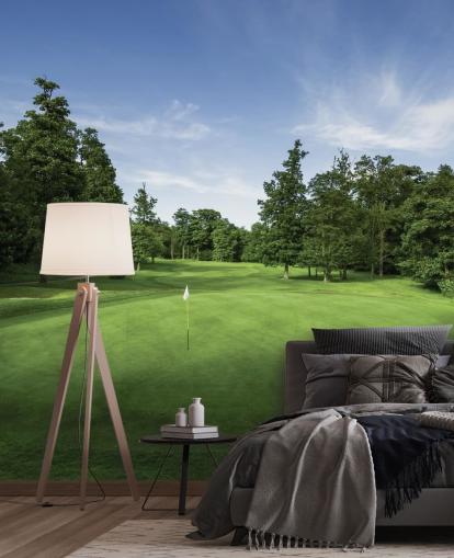 Tranquil Sunset, Mill Green Golf Club, Hertfordshire, England Mural