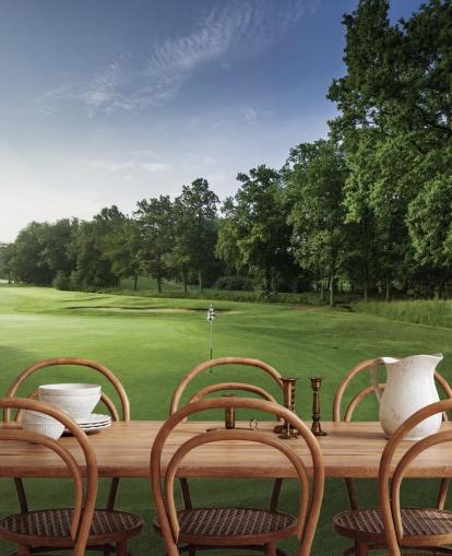 Tranquil Dawn, Oak Park Golf Club, Surrey, England Wall Mural
