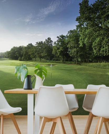 Tranquil Dawn, Oak Park Golf Club, Surrey, England Wall Mural Tranquil Dawn, Oak Park Golf Club, Surrey, England Wall Mural