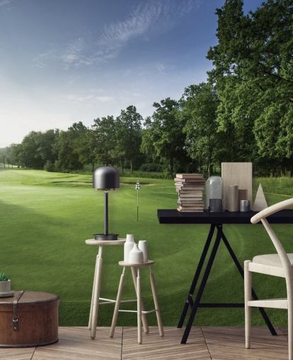 Tranquil Dawn, Oak Park Golf Club, Surrey, England Wall Mural