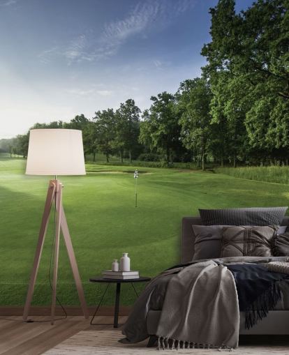 Tranquil Dawn, Oak Park Golf Club, Surrey, Engeland Muurschildering