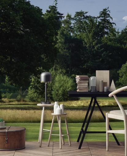 Puesta del sol de Sherfield, club de golf Sherfield Oaks, Hampshire, Inglaterra Papel pintado