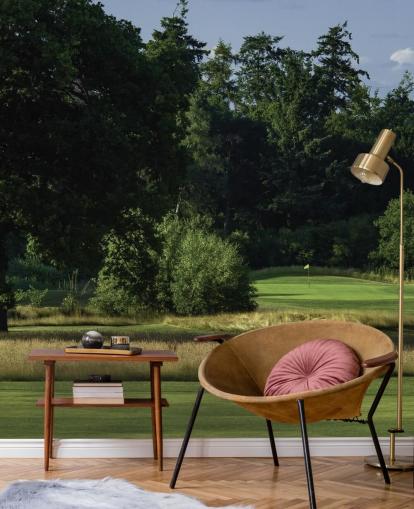 Sherfield Sunset, Sherfield Oaks Golf Club, Hampshire, England Wallpaper