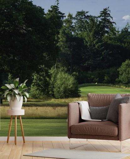 Sherfield Sunset, Sherfield Oaks Golf Club, Hampshire, England Wallpaper