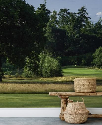 Sherfield Sunset, Sherfield Oaks Golf Club, Hampshire, England Wallpaper