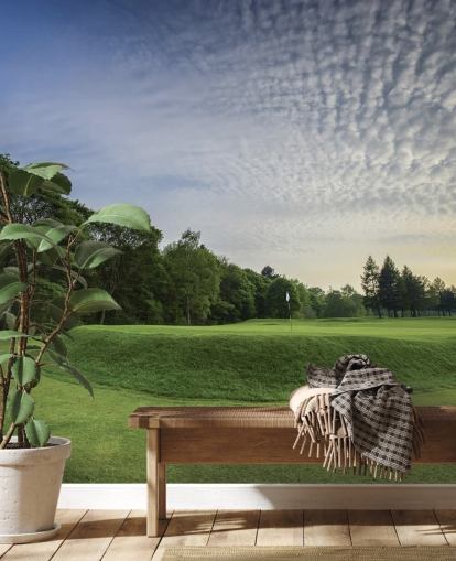 Wortley Sunset, Wortley Golf Club, South Yorkshire, England Wallpaper