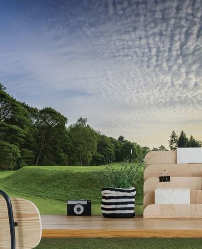 Wortley Sunset, Wortley Golf Club, South Yorkshire, England Wallpaper