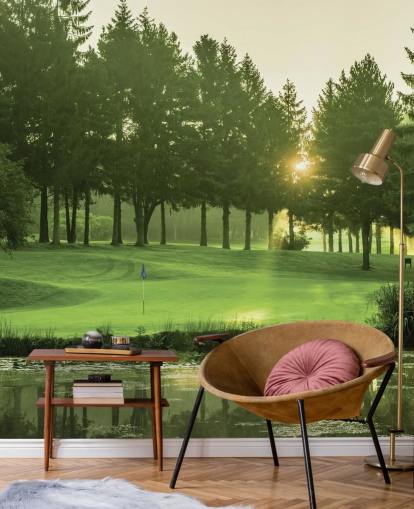 Papier peint Sunset Golf Course