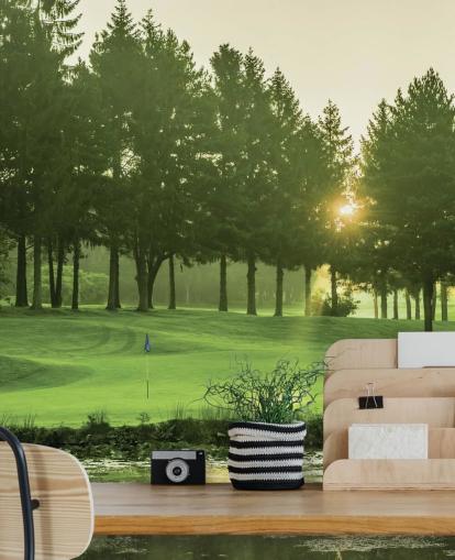 Sunset Golf Course Baggrund