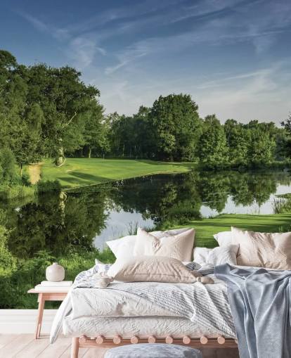 Mural Dawn Par Three, Cottesmore Hotel Golf & Country Club, West Sussex, Inglaterra Mural Dawn Par Three, Cottesmore Hotel Golf & Country Club, West Sussex, Inglaterra