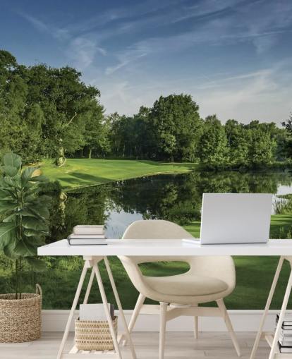 Dawn Par Three, Cottesmore Hotel Golf & Country Club, West Sussex, England Mural