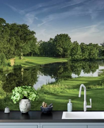 Mural Dawn Par Three, Cottesmore Hotel Golf & Country Club, West Sussex, Inglaterra
