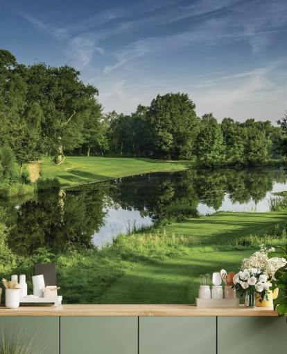 Dawn Par Three, Cottesmore Hotel Golf & Country Club, West Sussex, England Mural