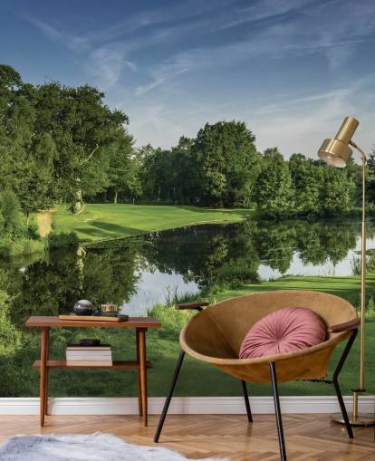 Dawn Par Three, Cottesmore Hotel Golf & Country Club, West Sussex, England Mural Dawn Par Three, Cottesmore Hotel Golf & Country Club, West Sussex, England Mural